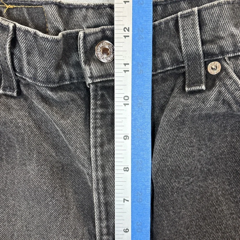 Vtg 90s Levis 550 Orange Tab Mens 36x36 Faded Relaxed Fit‎ Denim Jeans Black USA